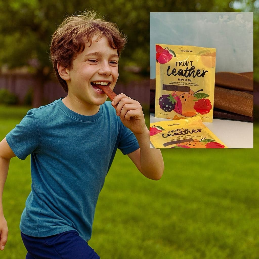 Kalir Farm fruit leaders - perfect snack for adventures